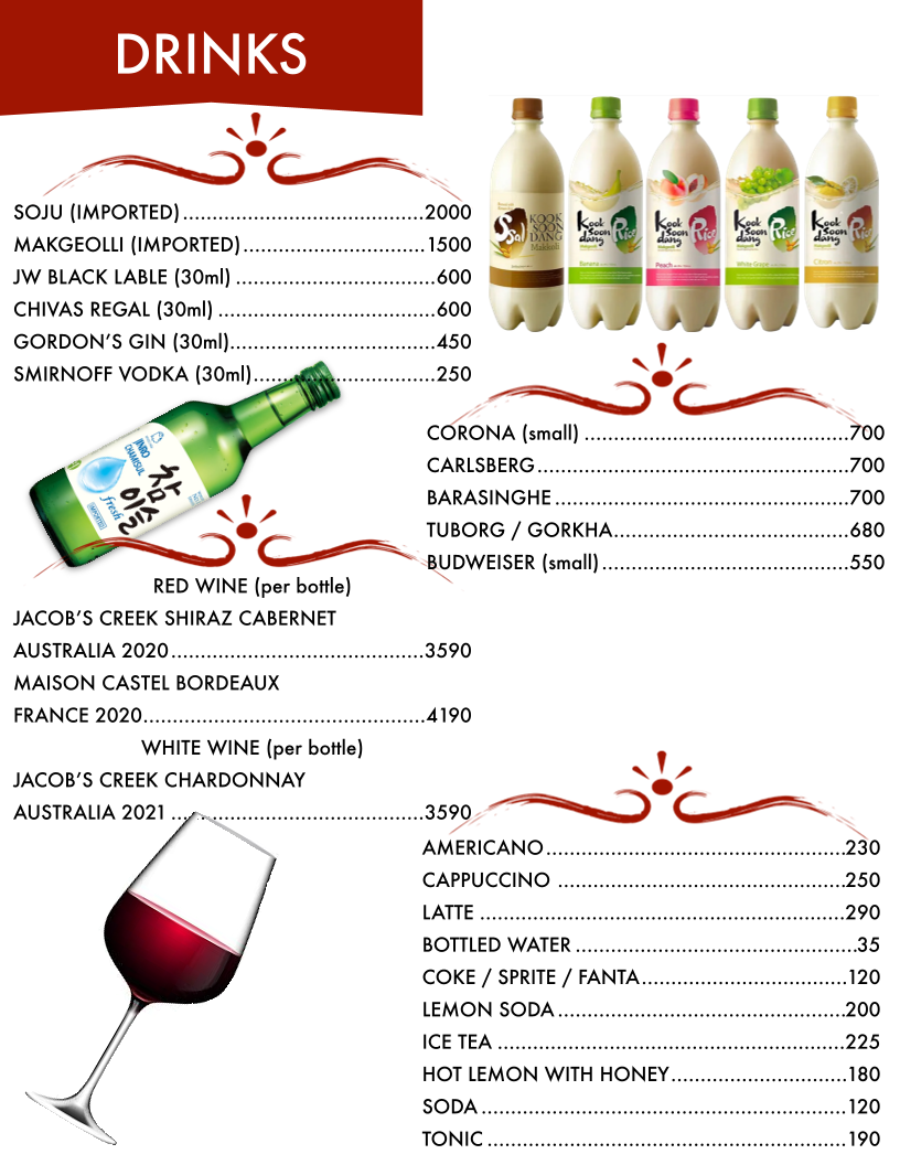 Menu On The Grill - Korean Bbq-2